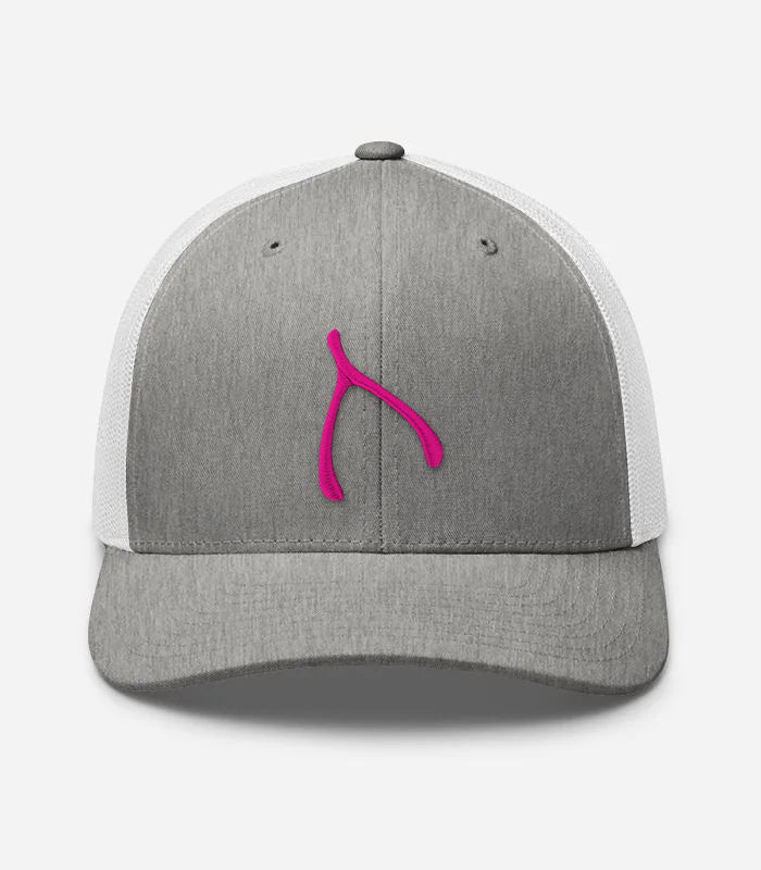 Retro Trucker - Mid profile - GrayWhite