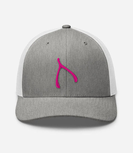 Retro Trucker - Mid profile - GrayWhite