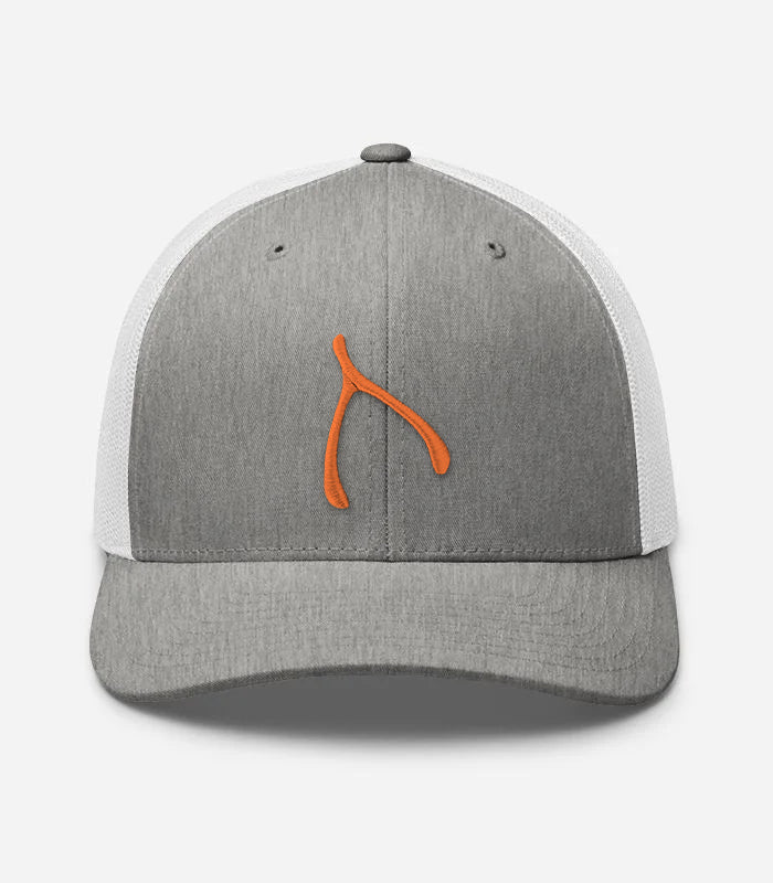 Retro Trucker - Mid profile - GrayWhite