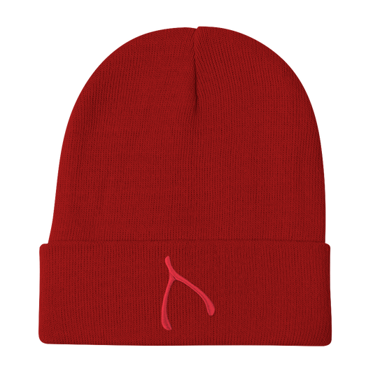 Otto Knit Beanie - Red