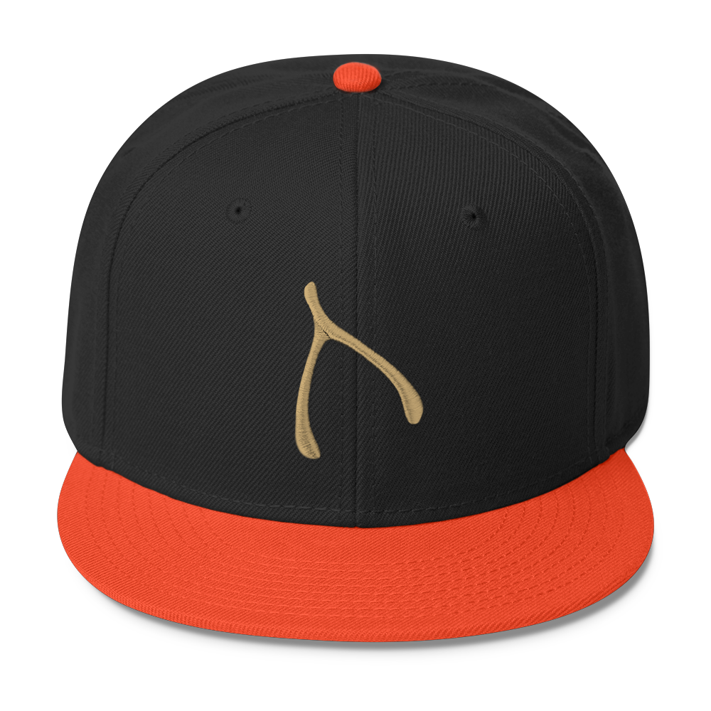 Otto Snap Back - Orange / Black