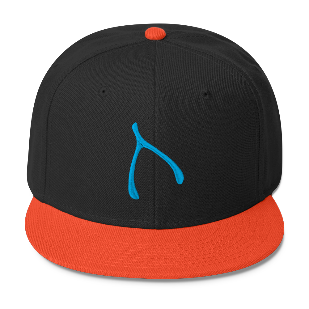 Otto Snap Back - Orange / Black