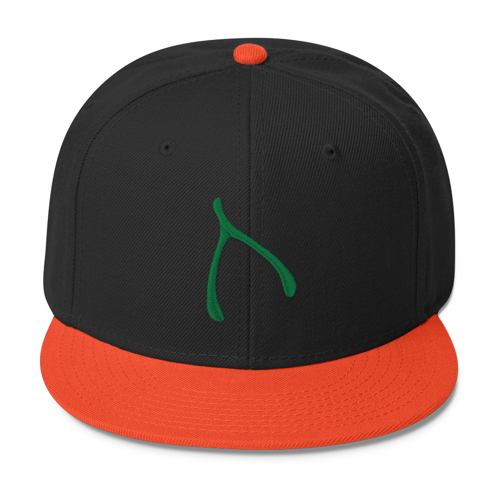Otto Snap Back - Orange / Black