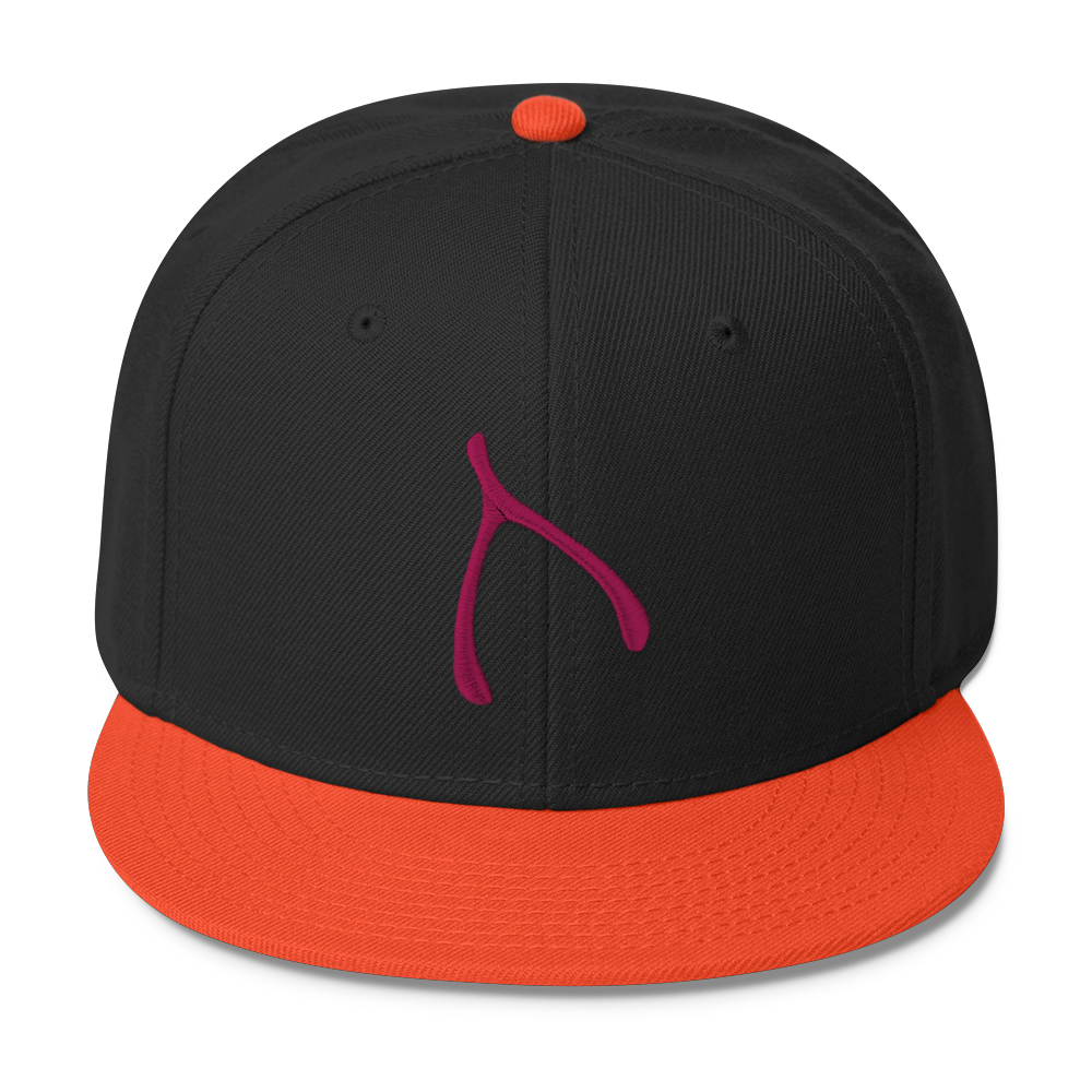 Otto Snap Back - Orange / Black