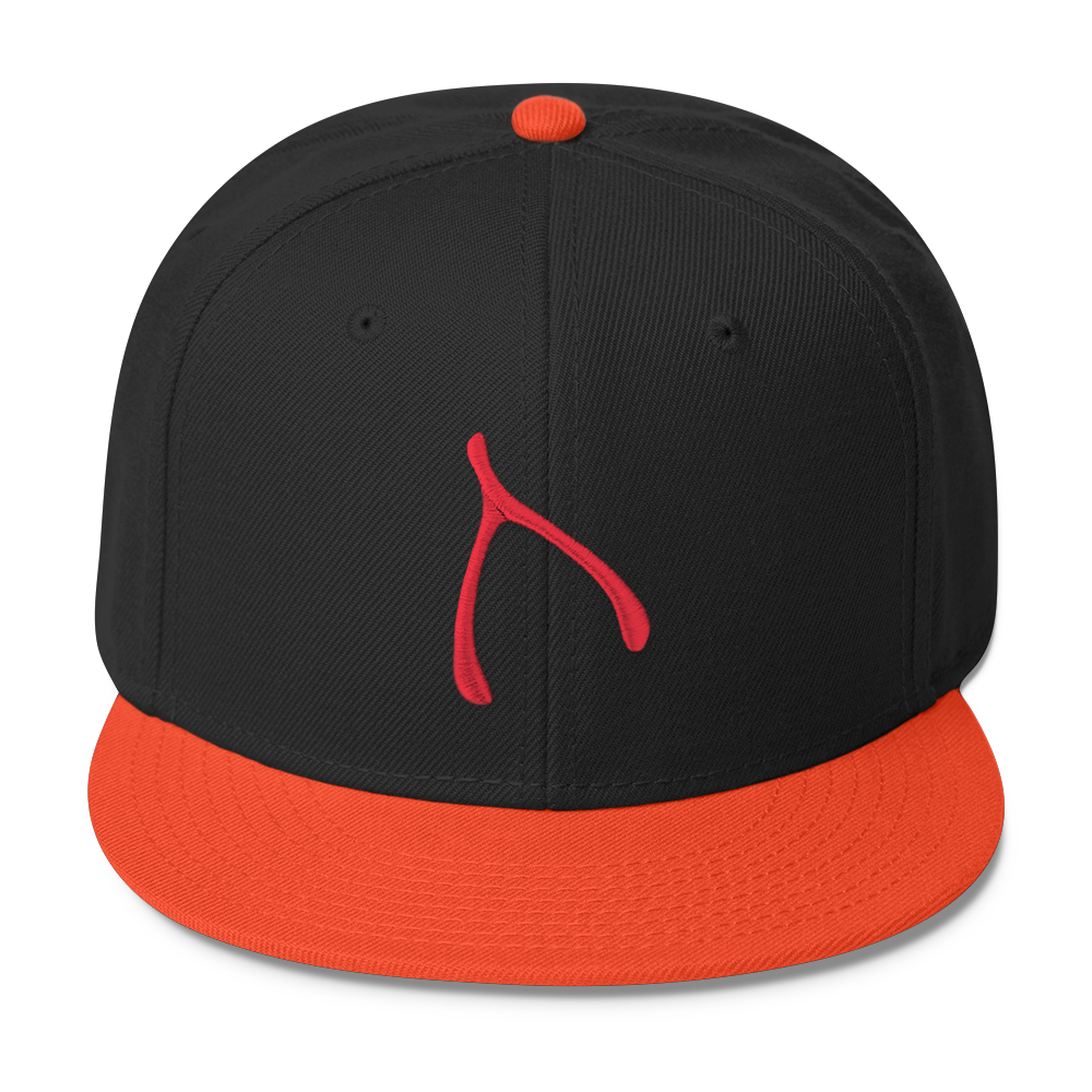 Otto Snap Back - Orange / Black