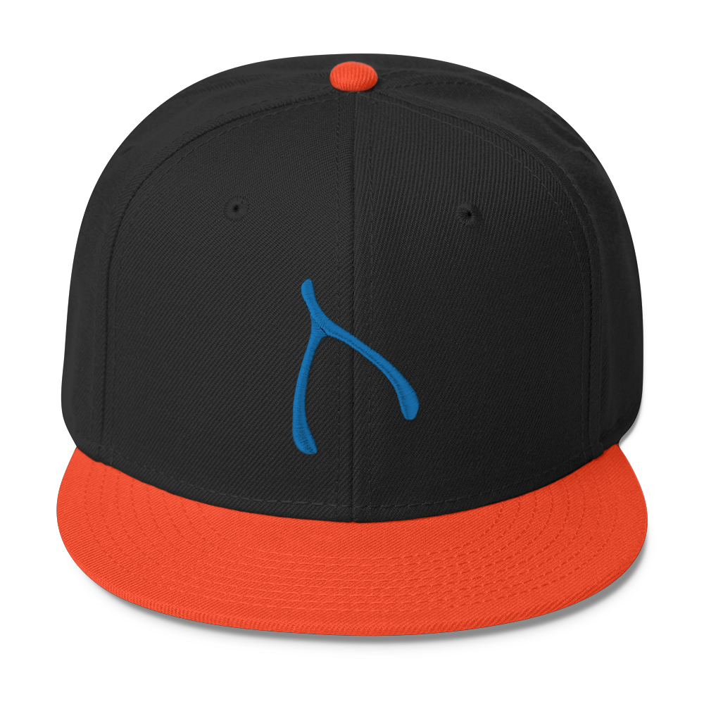 Otto Snap Back - Orange / Black