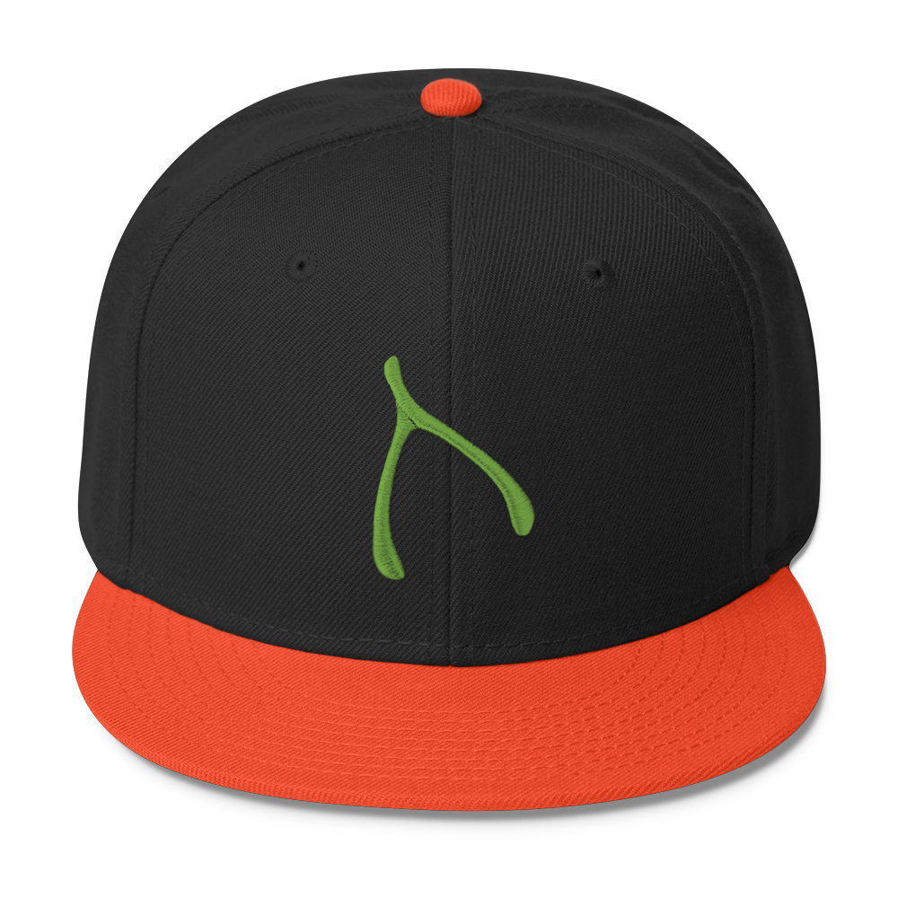 Otto Snap Back - Orange / Black