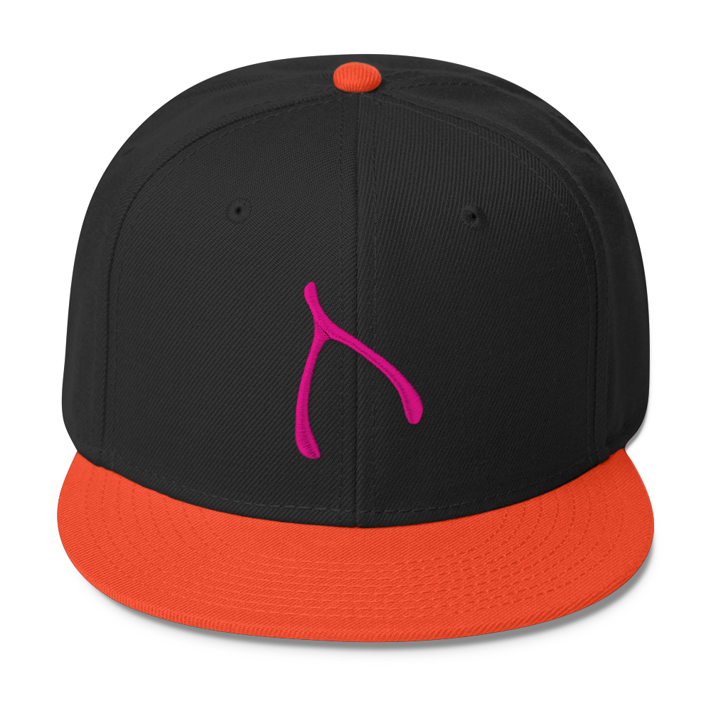 Otto Snap Back - Orange / Black