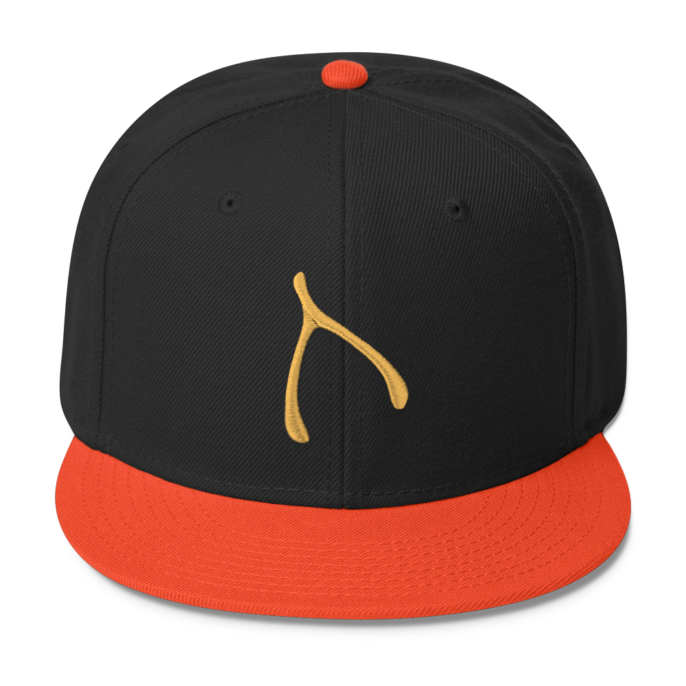 Otto Snap Back - Orange / Black