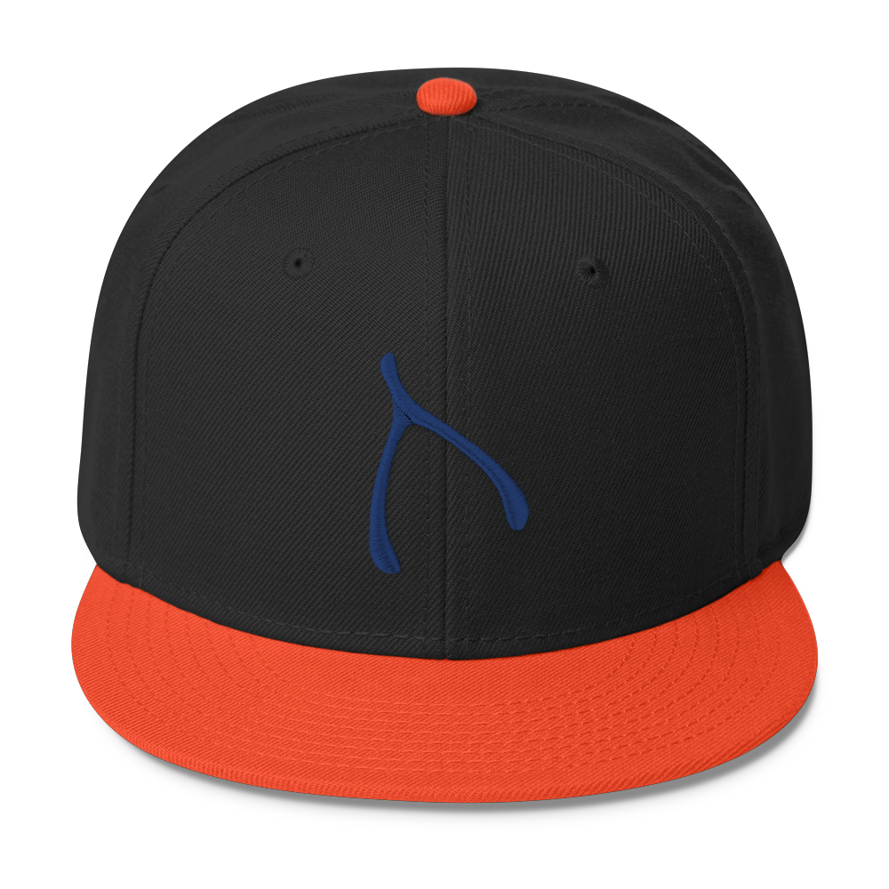 Otto Snap Back - Orange / Black