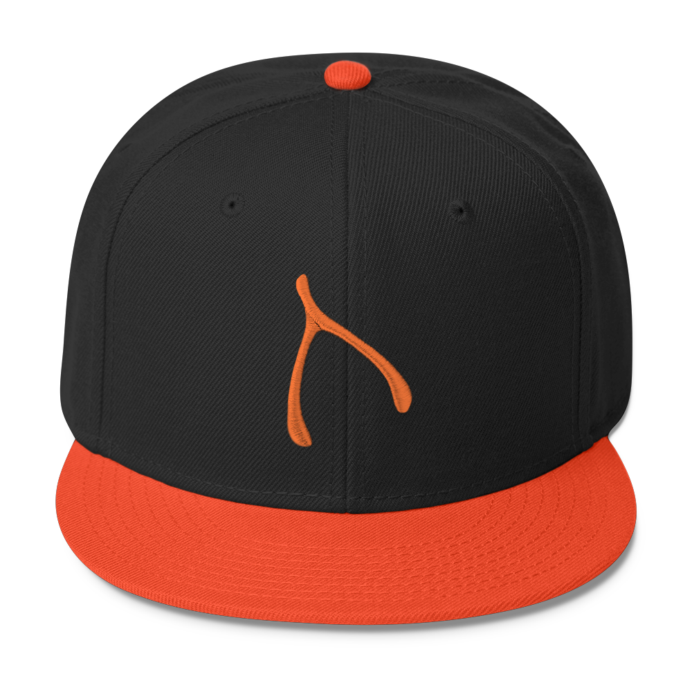Otto Snap Back - Orange / Black