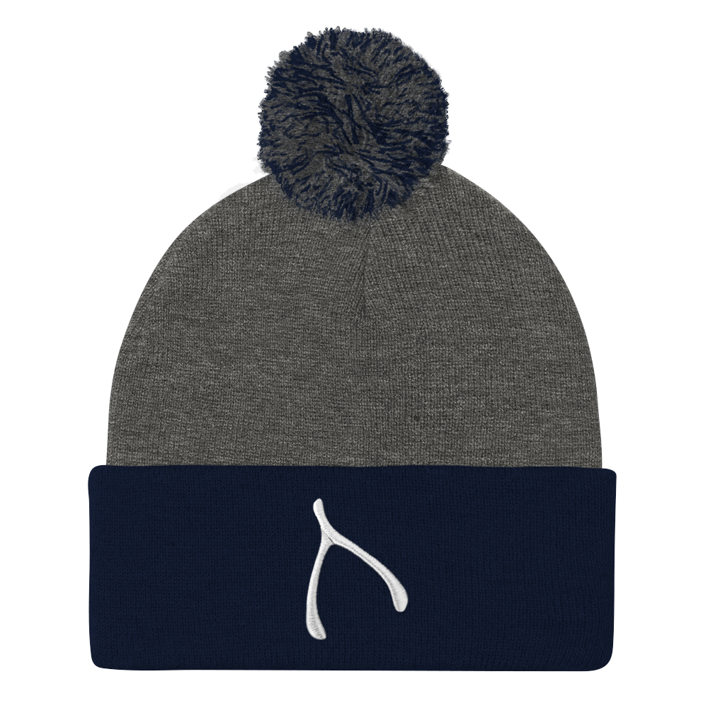 Sportsman Pom Pom - Grey / Navy