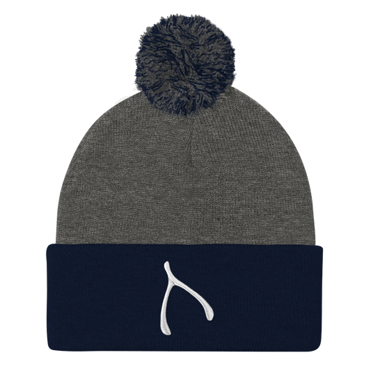 Sportsman Pom Pom - Grey / Navy
