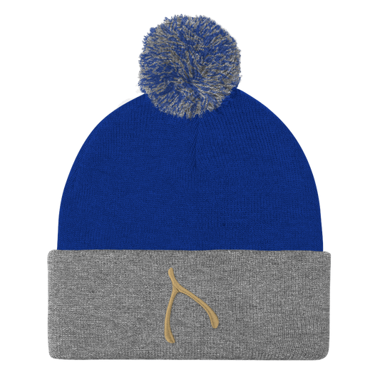 Sportsman Pom Pom - Royal / Grey