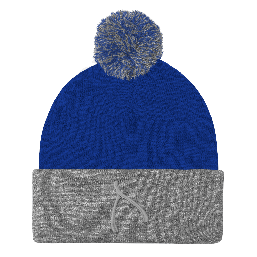 Sportsman Pom Pom - Royal / Grey