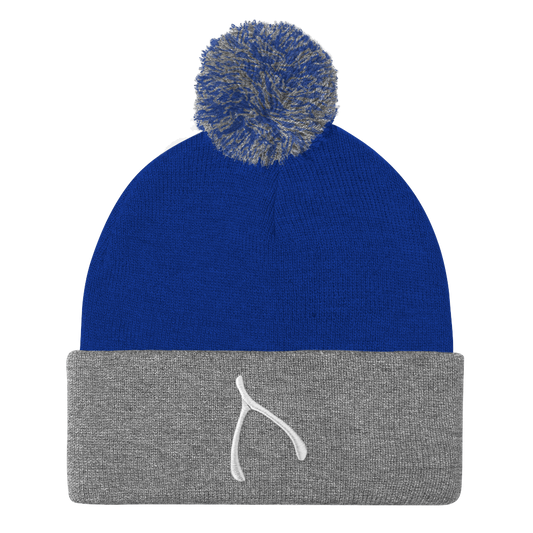 Sportsman Pom Pom - Royal / Grey