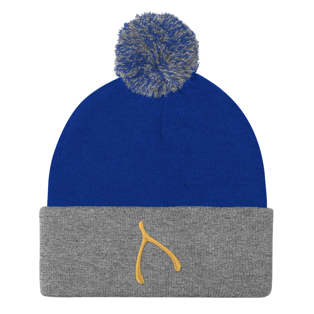 Sportsman Pom Pom - Royal / Grey