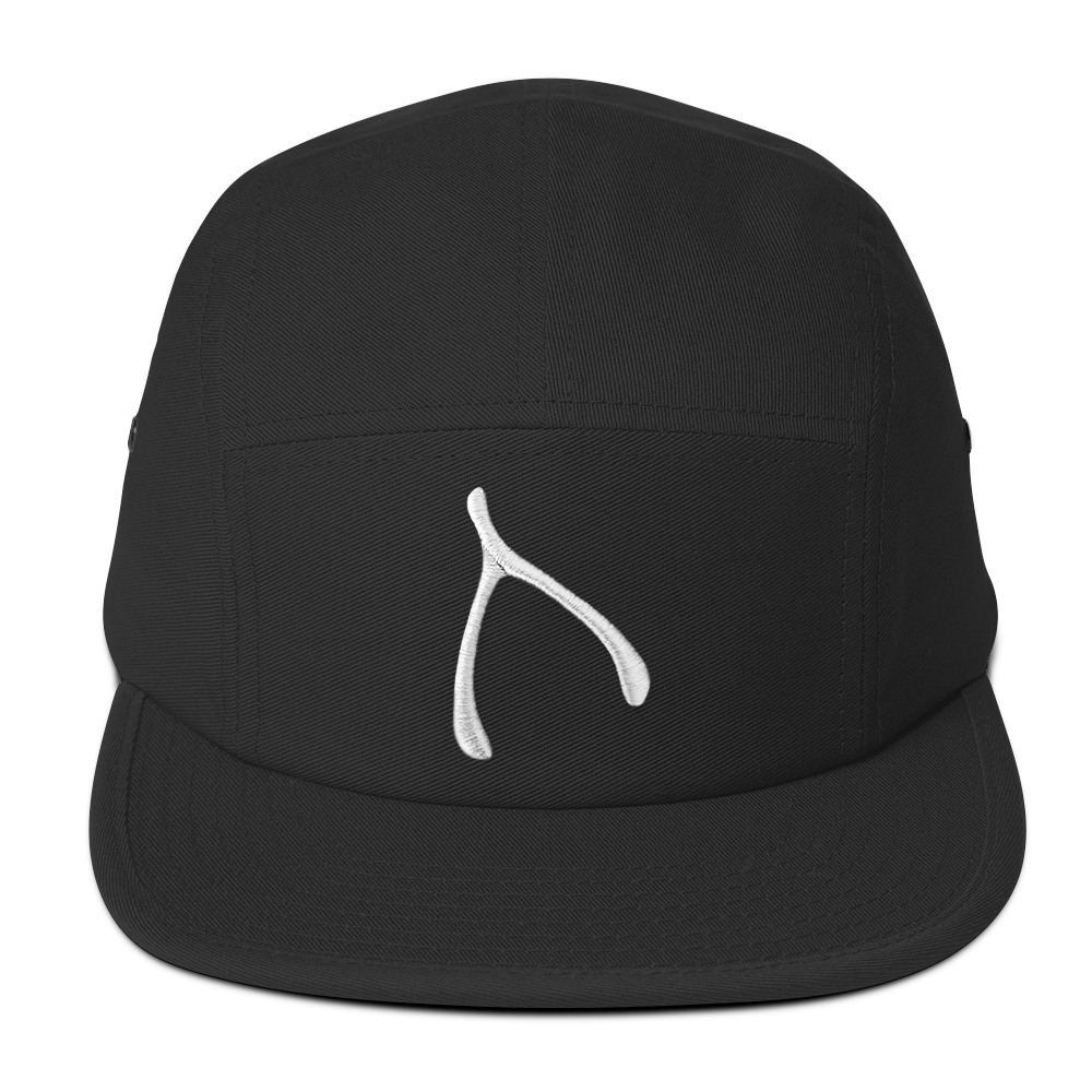 Yupoong 5 panel - Black
