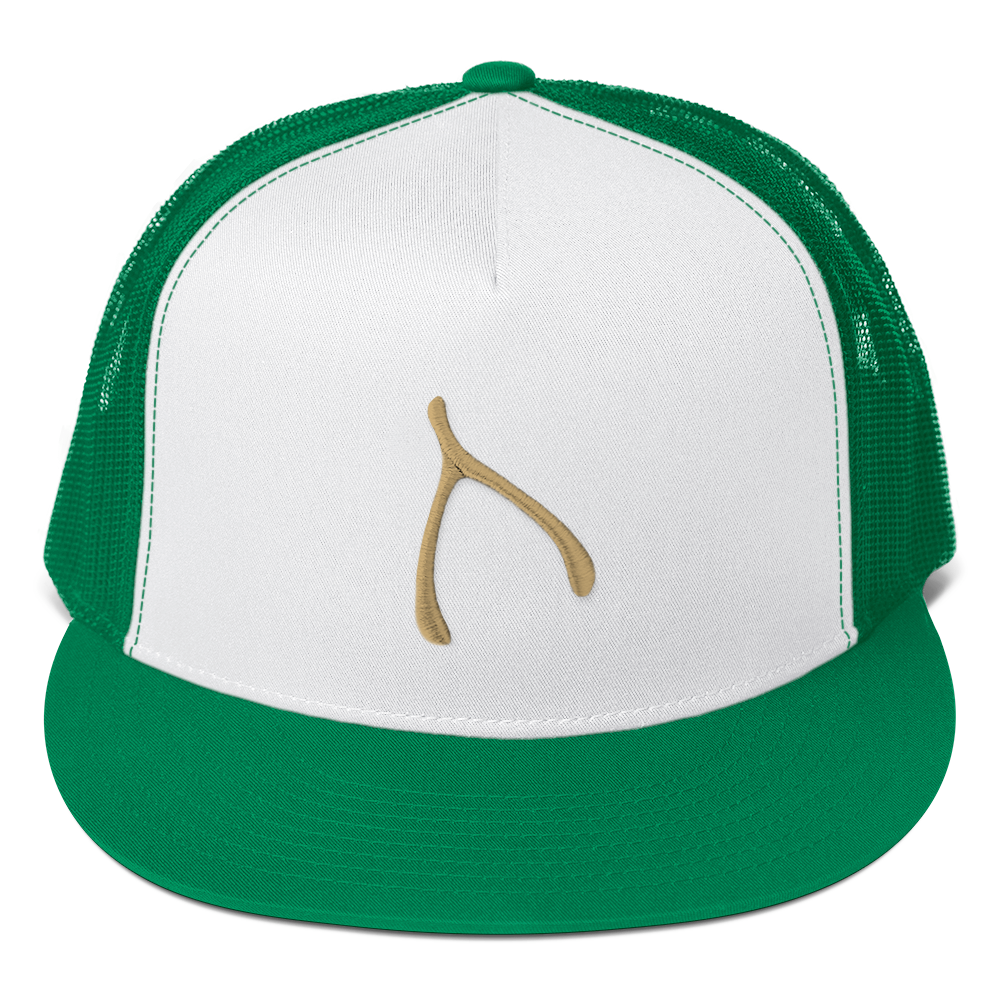 Yupoong Trucker - Kelly Green / White