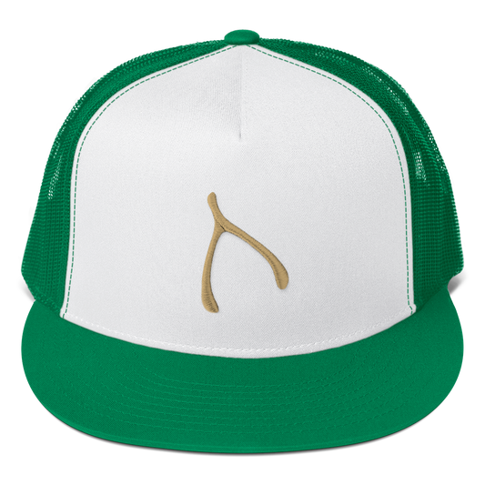 Yupoong Trucker - Kelly Green / White