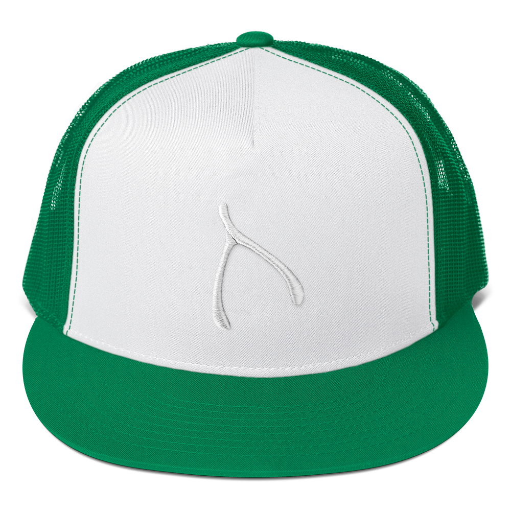 Yupoong Trucker - Kelly Green / White