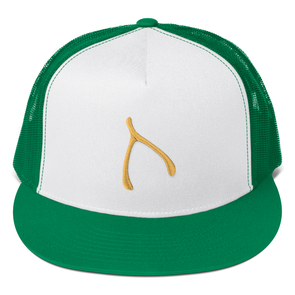 Yupoong Trucker - Kelly Green / White